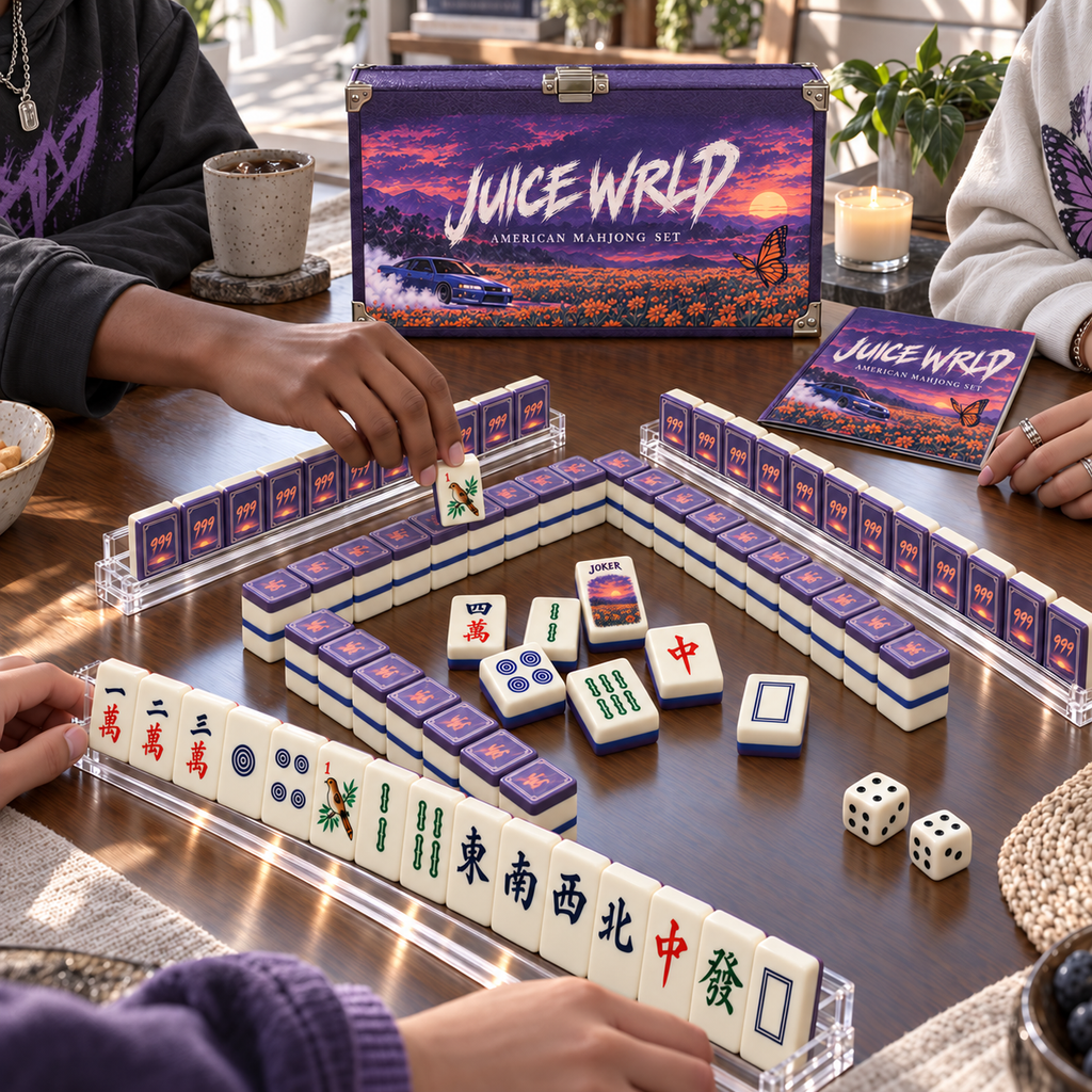 Premium WRLD Mahjong Tiles Set TTMH