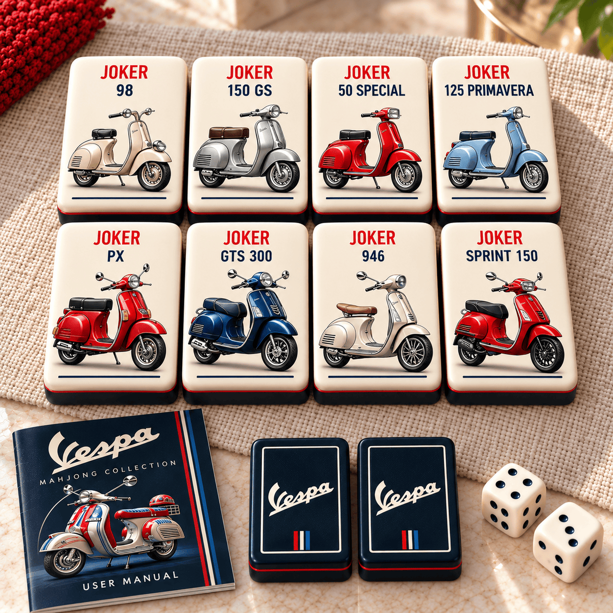Premium VSP Mahjong Tiles Set TTMH