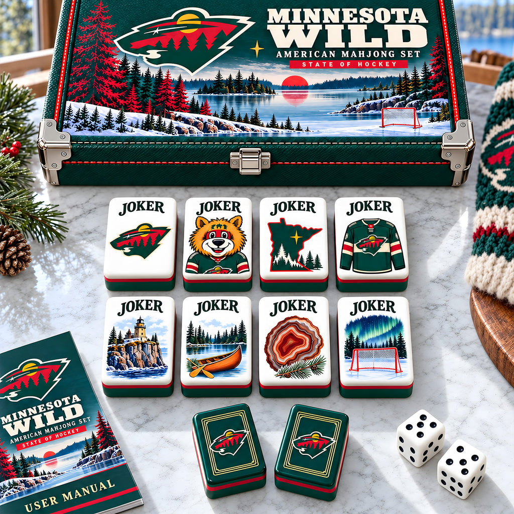 Premium MNW Mahjong Tiles Set PVNA