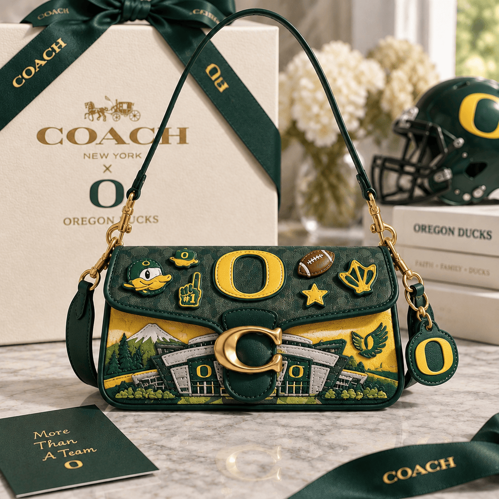 Premium ORD Coach Shoulder Cross With Charm LNTH