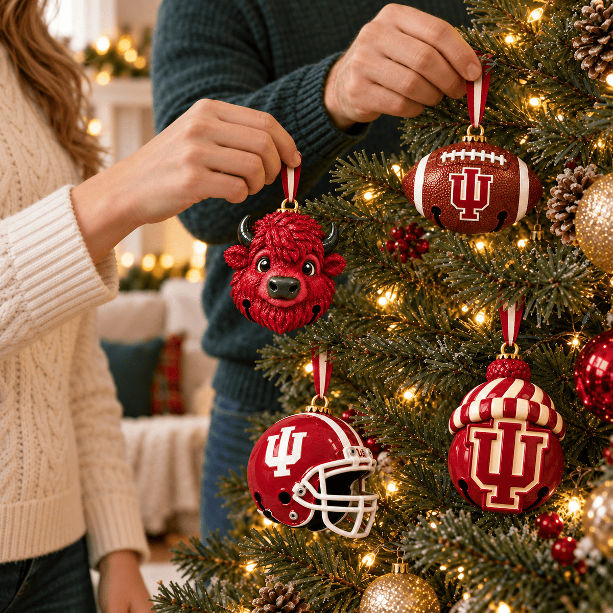 Premium IDH Christmas Bell Ornament TTMH