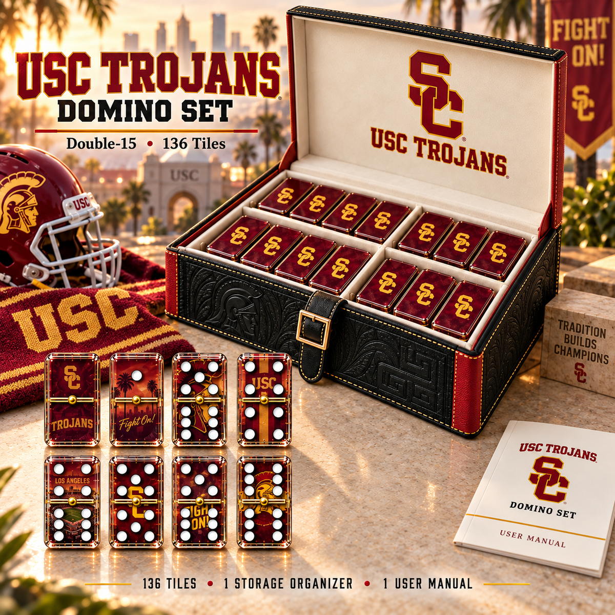 USC Premium Domino Set NTTB