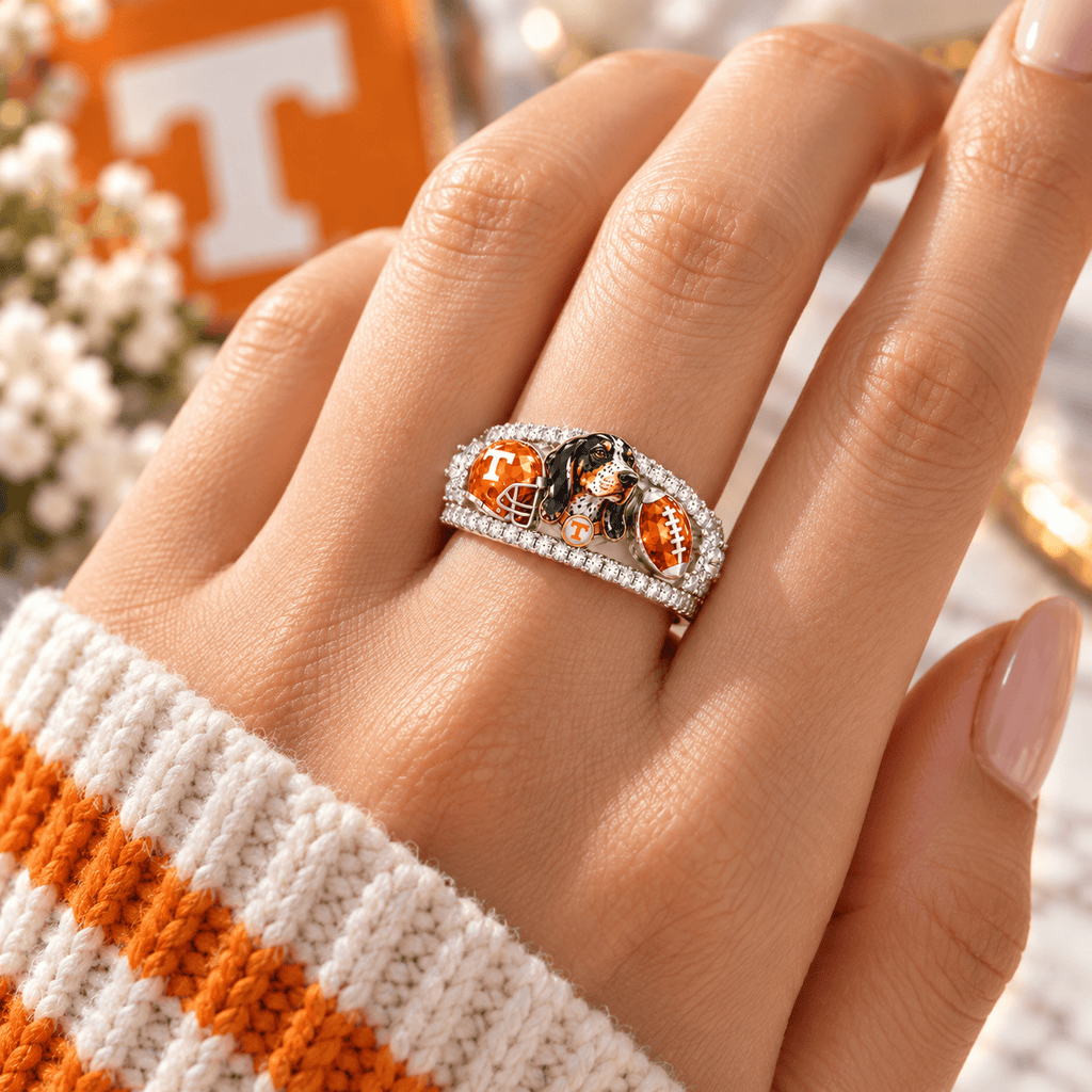 TVF Premium Charm Pavé Statement Ring NTNA
