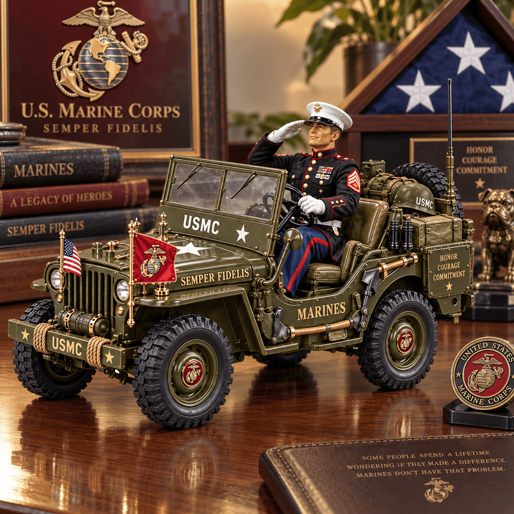 USMC Heritage Diecast Vehicle Collectible TTNL