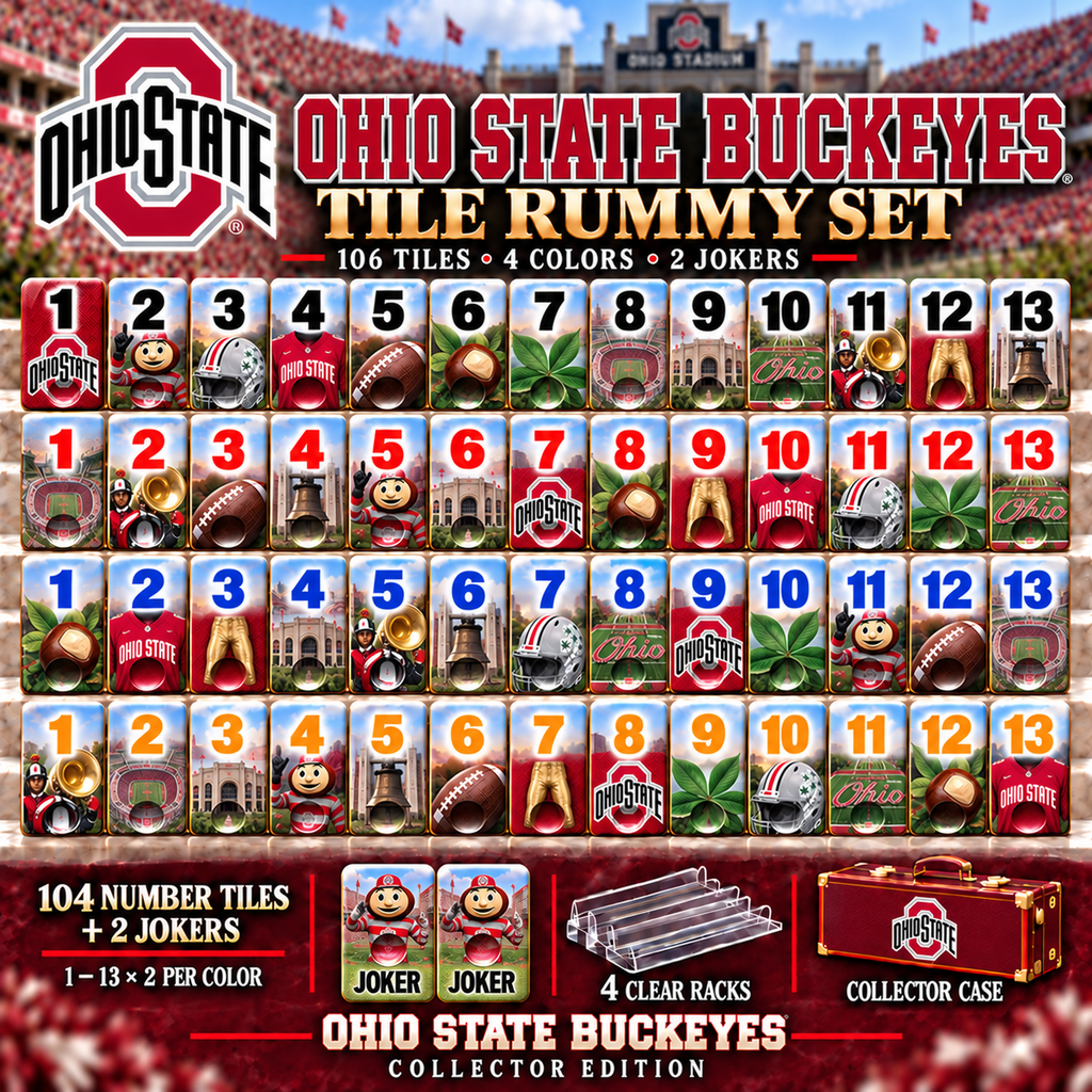 OSB Deluxe Rummy Game Set NTVA