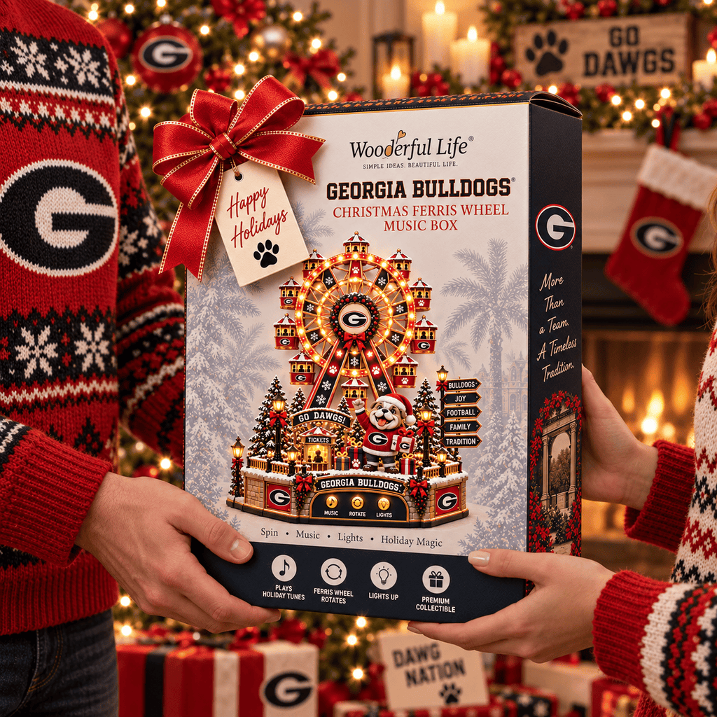 GGBD Premium Christmas Carousel Music Box BMD