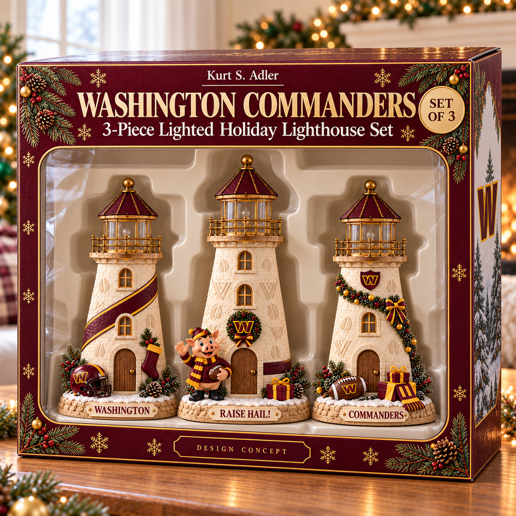 WCD Premium Holiday Lighthouse Trio TMH