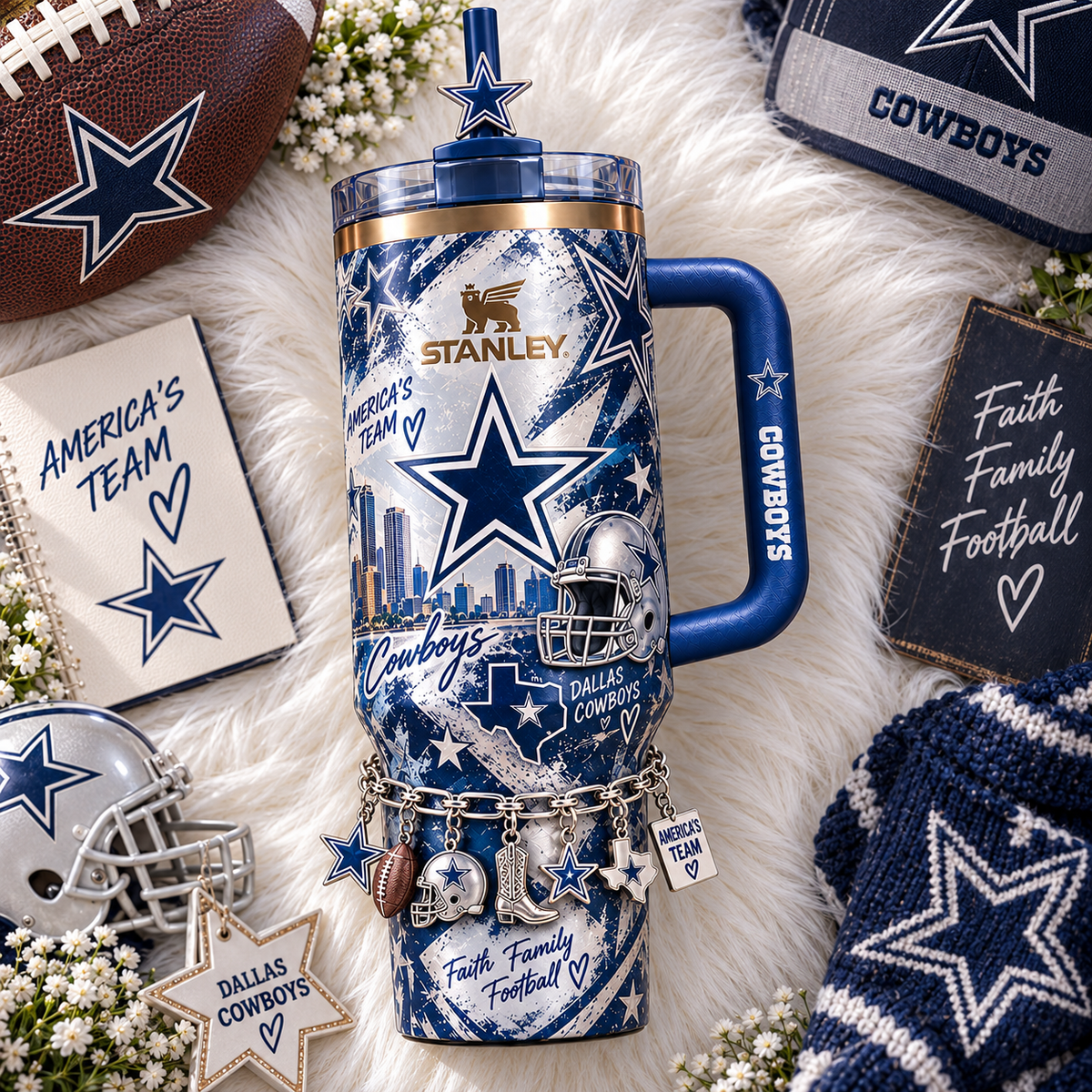DLCB Luxury Tumbler Charm Bracelet TTNL