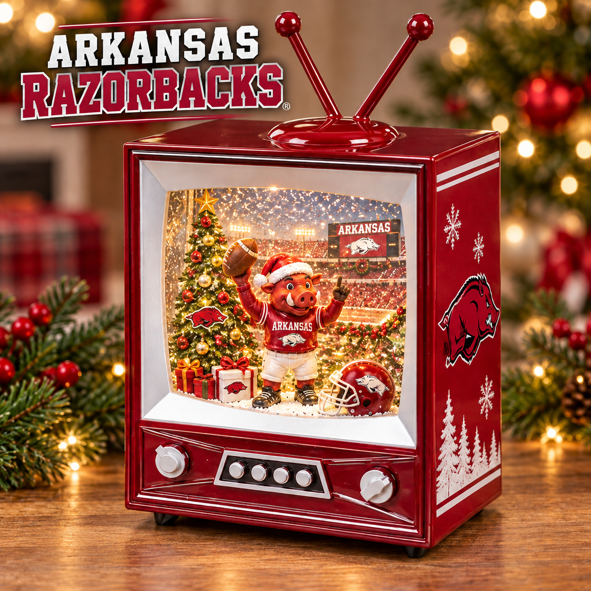 Premium AKR Christmas TV Water Lantern TNSM