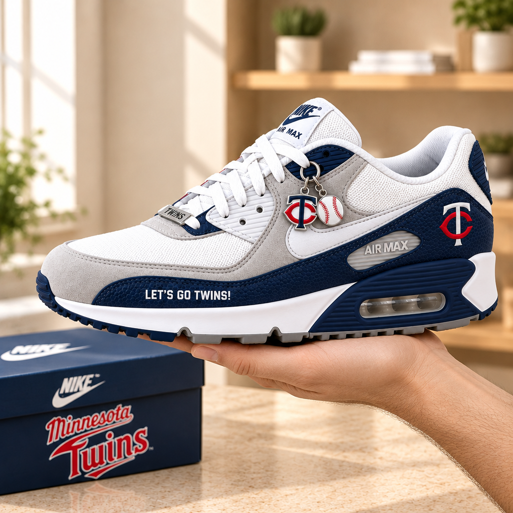 Minnesota Twins Premium Low-Top Sneakers