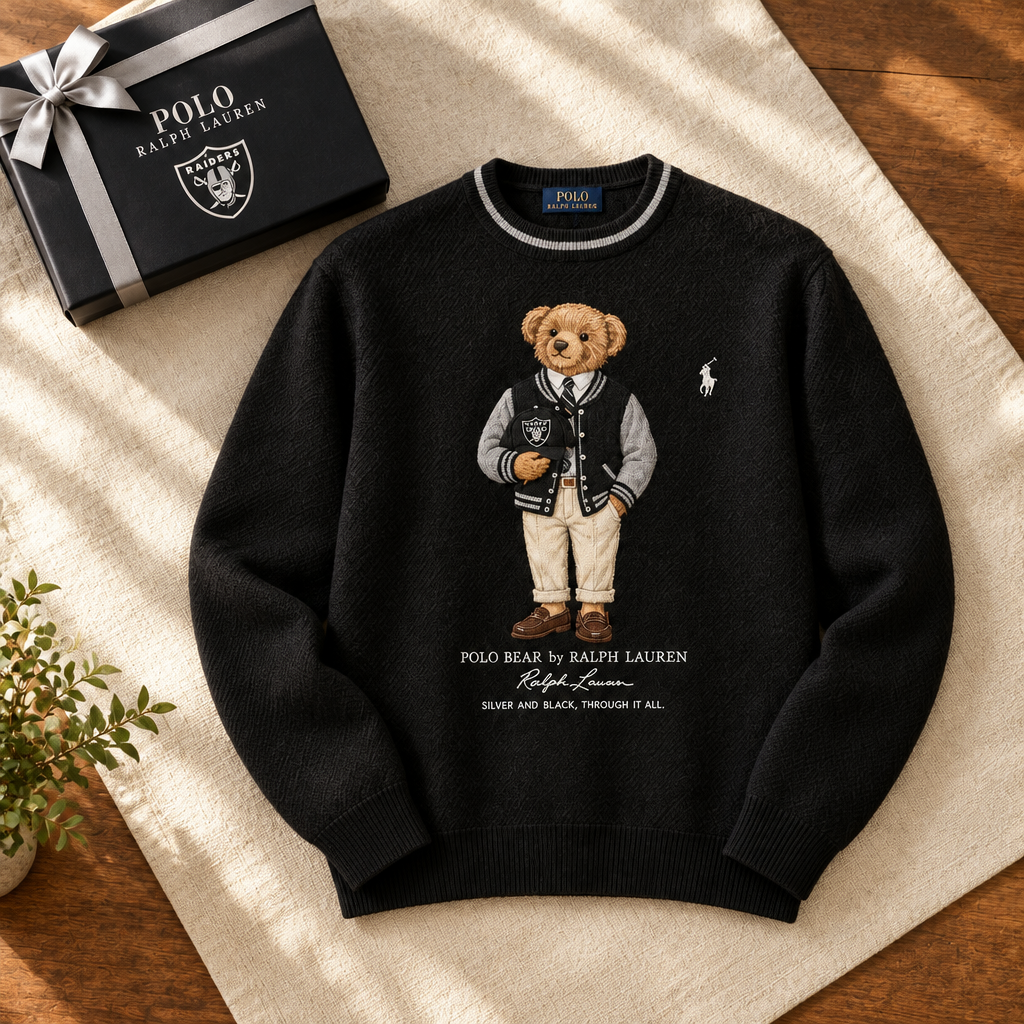 Las Vegas Raiders Premium Crewneck Sweater