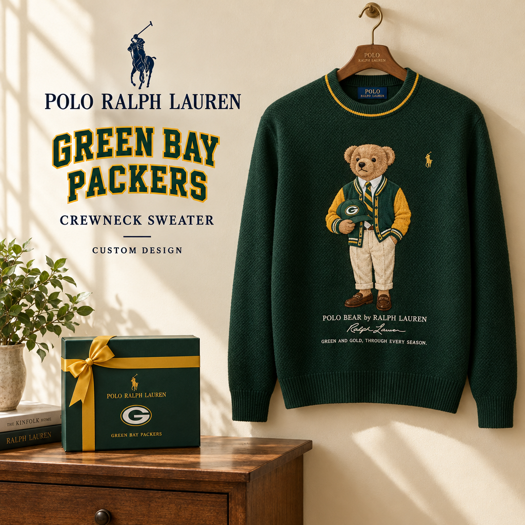 Green Bay Packers Premium Crewneck Sweater