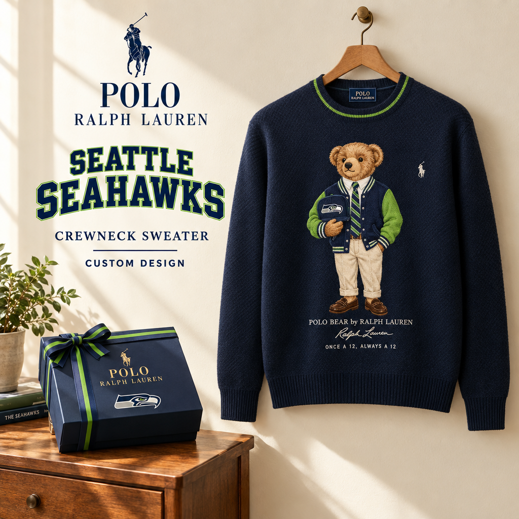 Seattle Seahawks Premium Crewneck Sweater