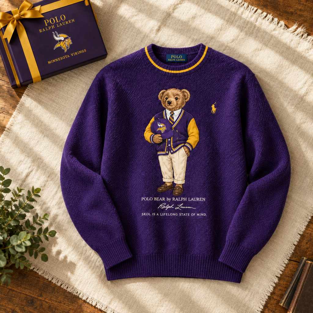 Minnesota Vikings Premium Crewneck Sweater
