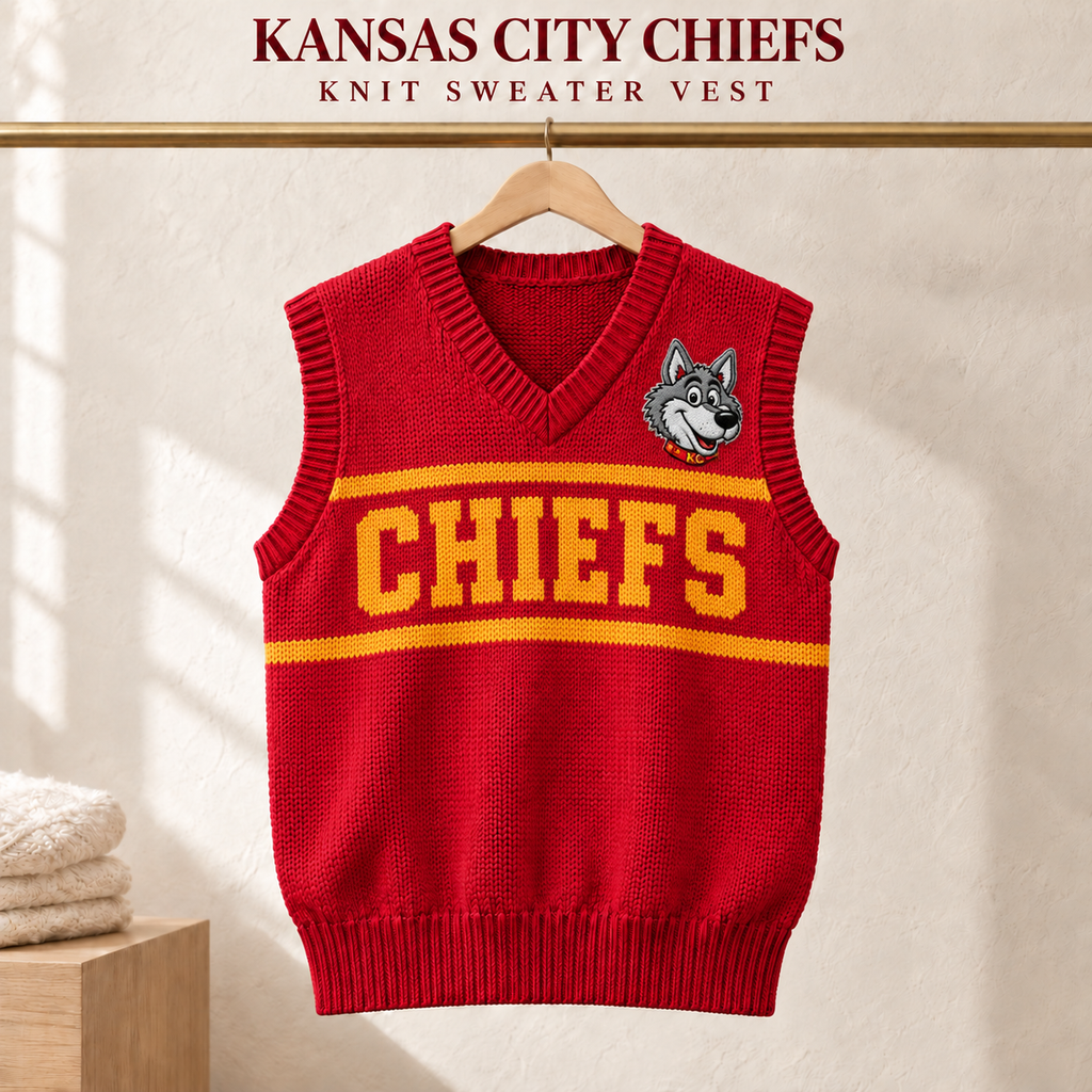 KCC Premium V-Neck Knit Sweater Vest PNPA