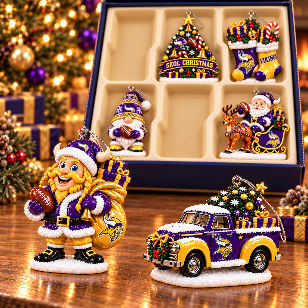 MNVK Premium Christmas Tree Ornament Set TMH