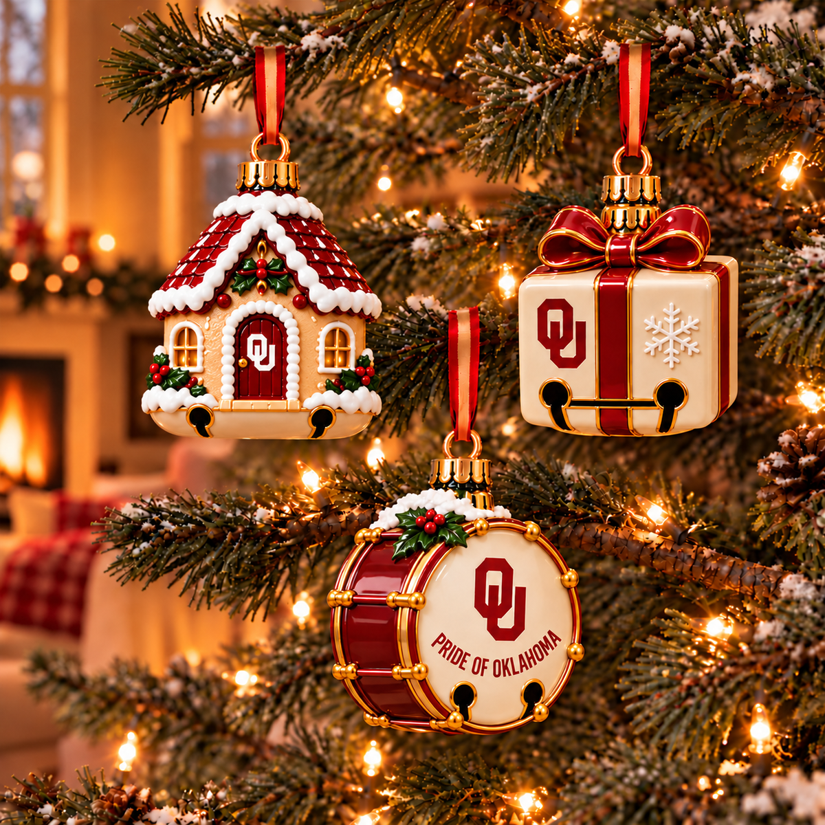 Premium OSN Christmas Bell Ornament PVNA