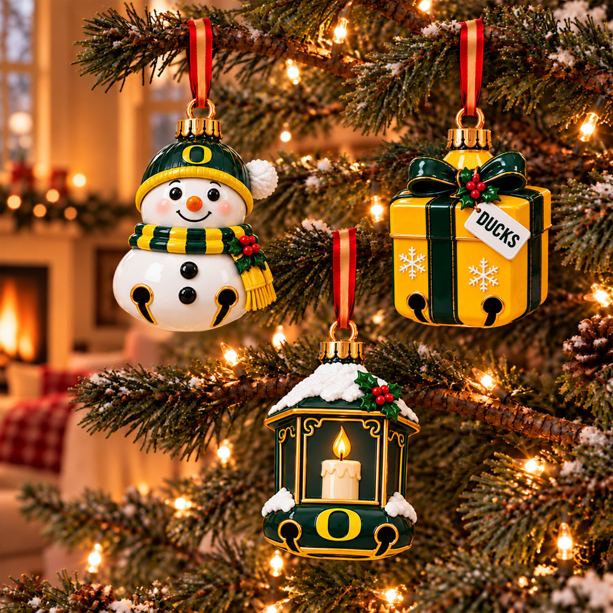 Premium ORD Christmas Bell Ornament PVNA