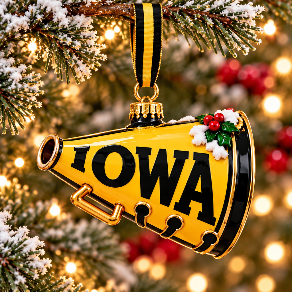 Premium IWHK Christmas Bell Ornament PVNA