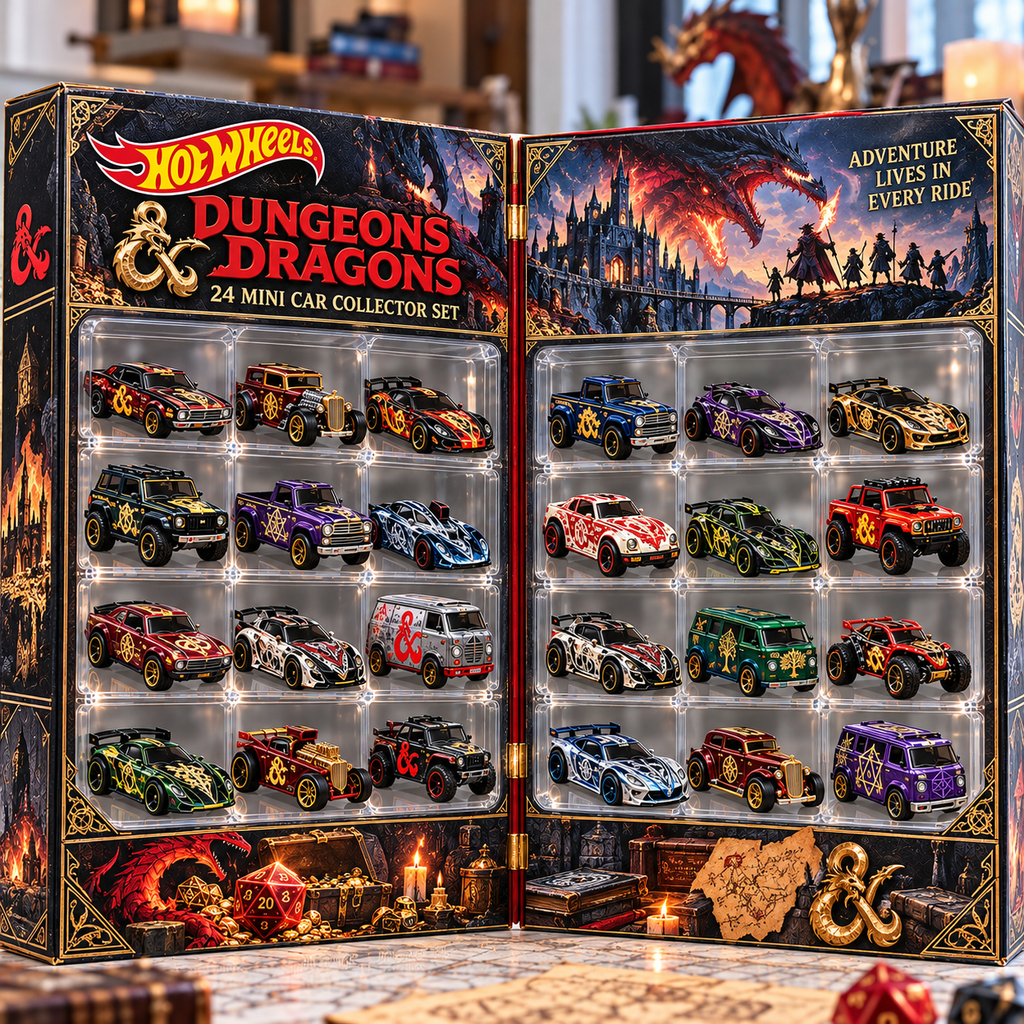 DND Premium Mini Car Advent Calendar NTNA