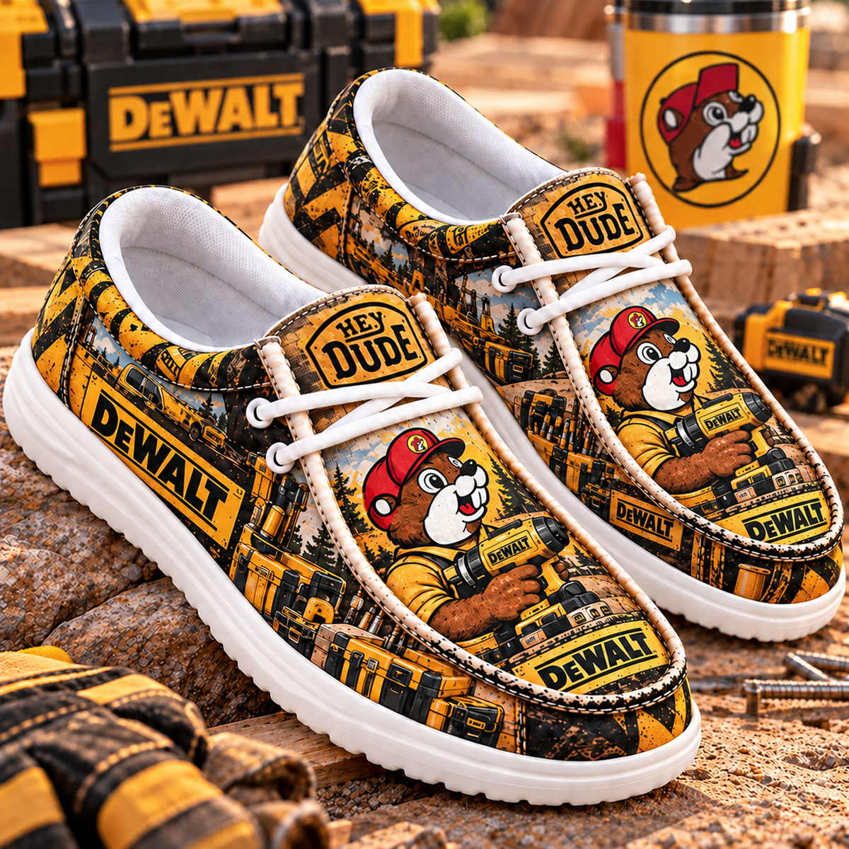Premium DWT Statement Graphic Casual Loafer Shoes PDL