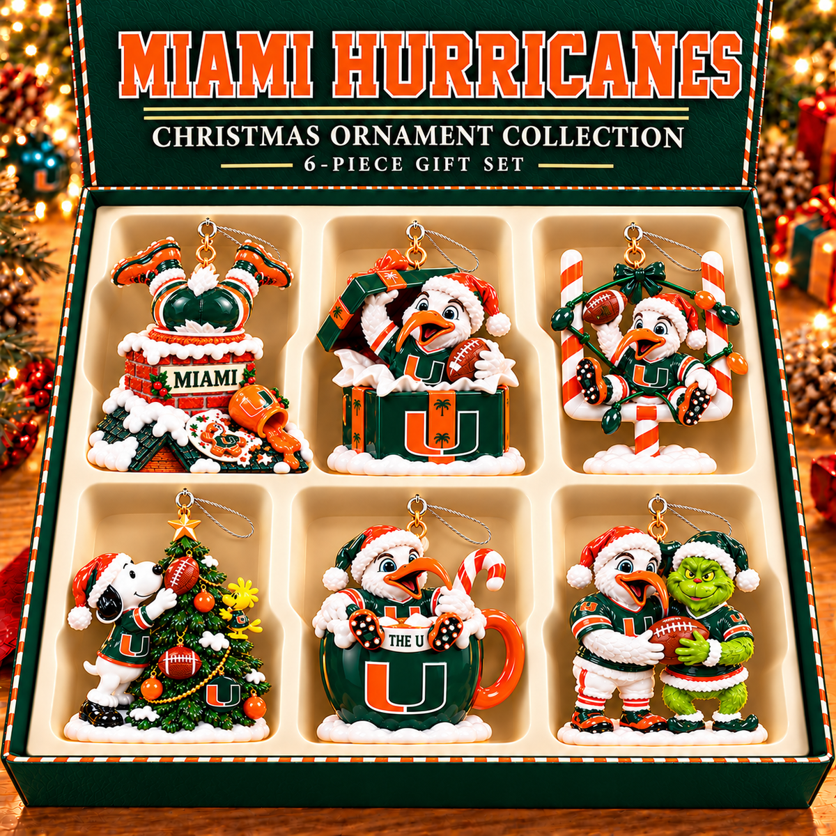 MHC Premium Christmas Tree Ornament Set TMH