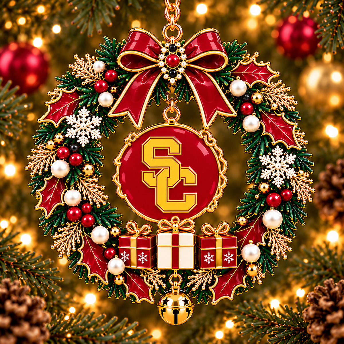 USC Christmas Ornament PNPA