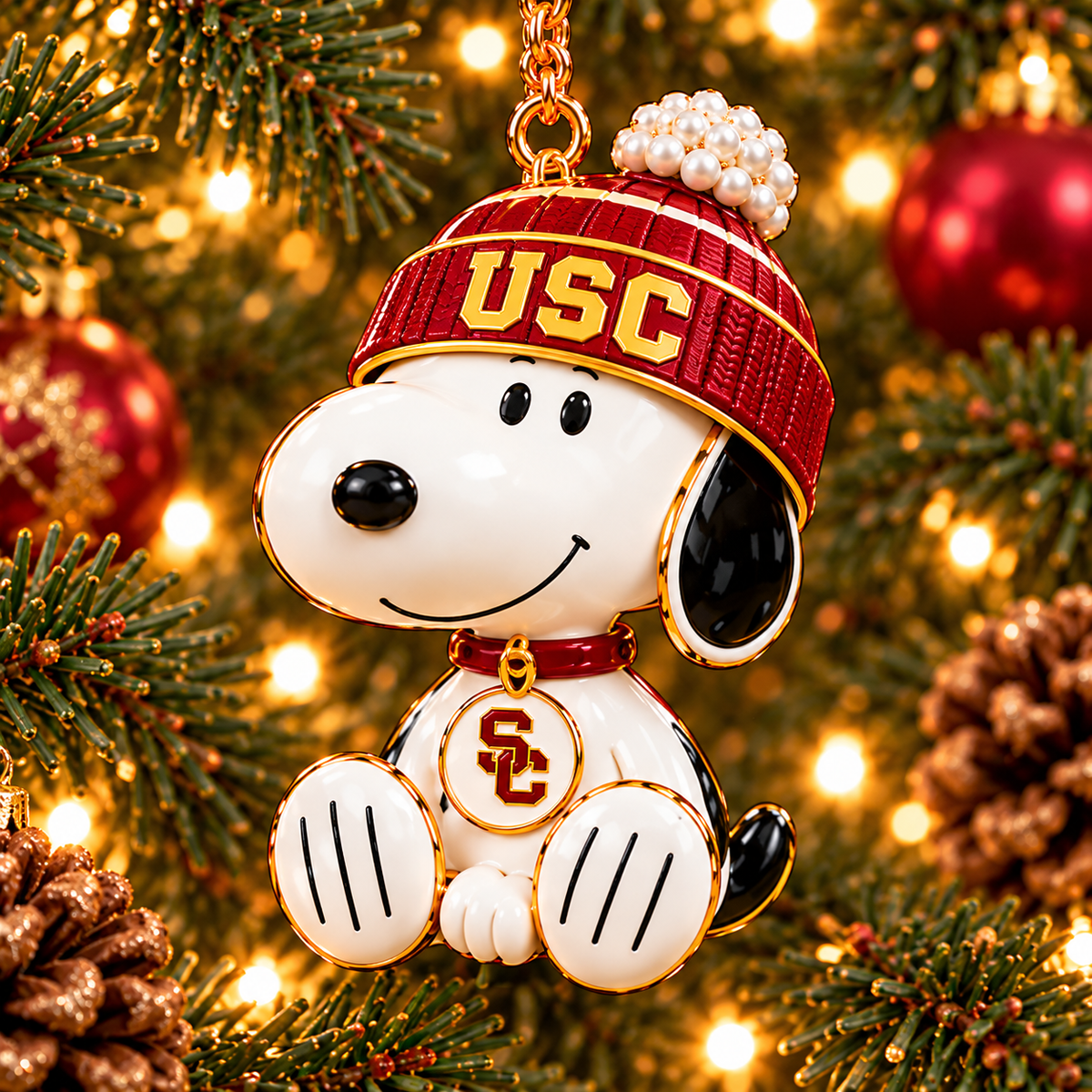 USC Christmas Ornament PNPA