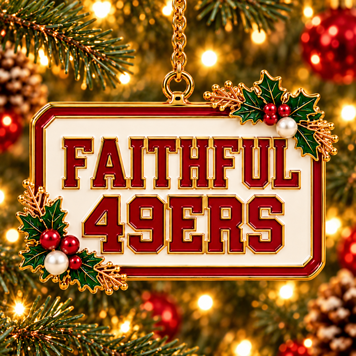 SF49 Christmas Ornament PNPA