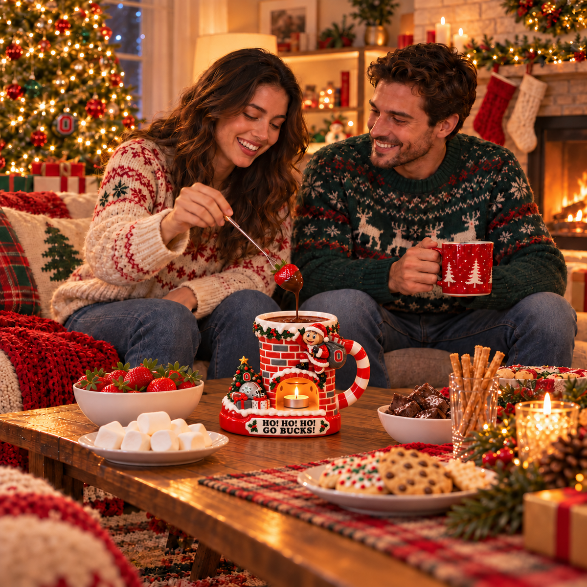OSB Special Christmas Chocolate Fondue Mug TTTT