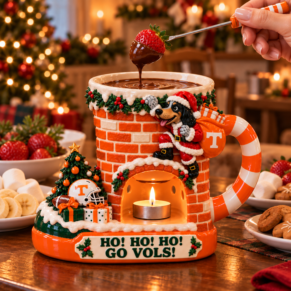 TVF Special Christmas Chocolate Fondue Mug TTTT