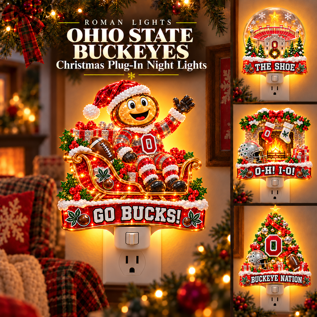 OSB Christmas Plug-In Night Light Set TMH