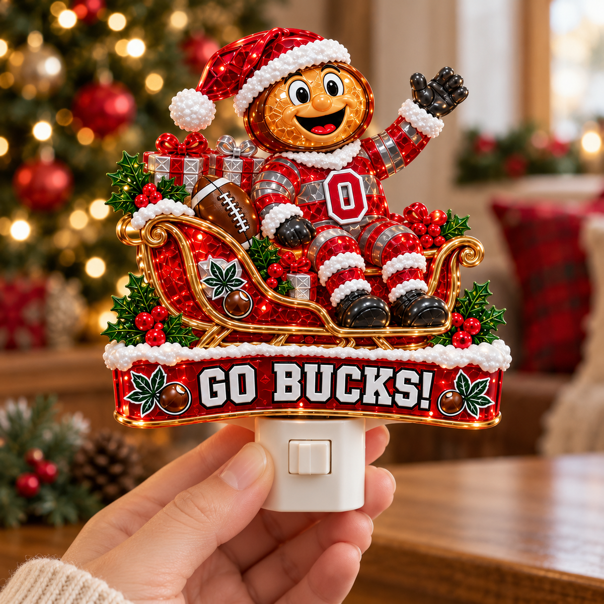 OSB Christmas Plug-In Night Light Set TMH