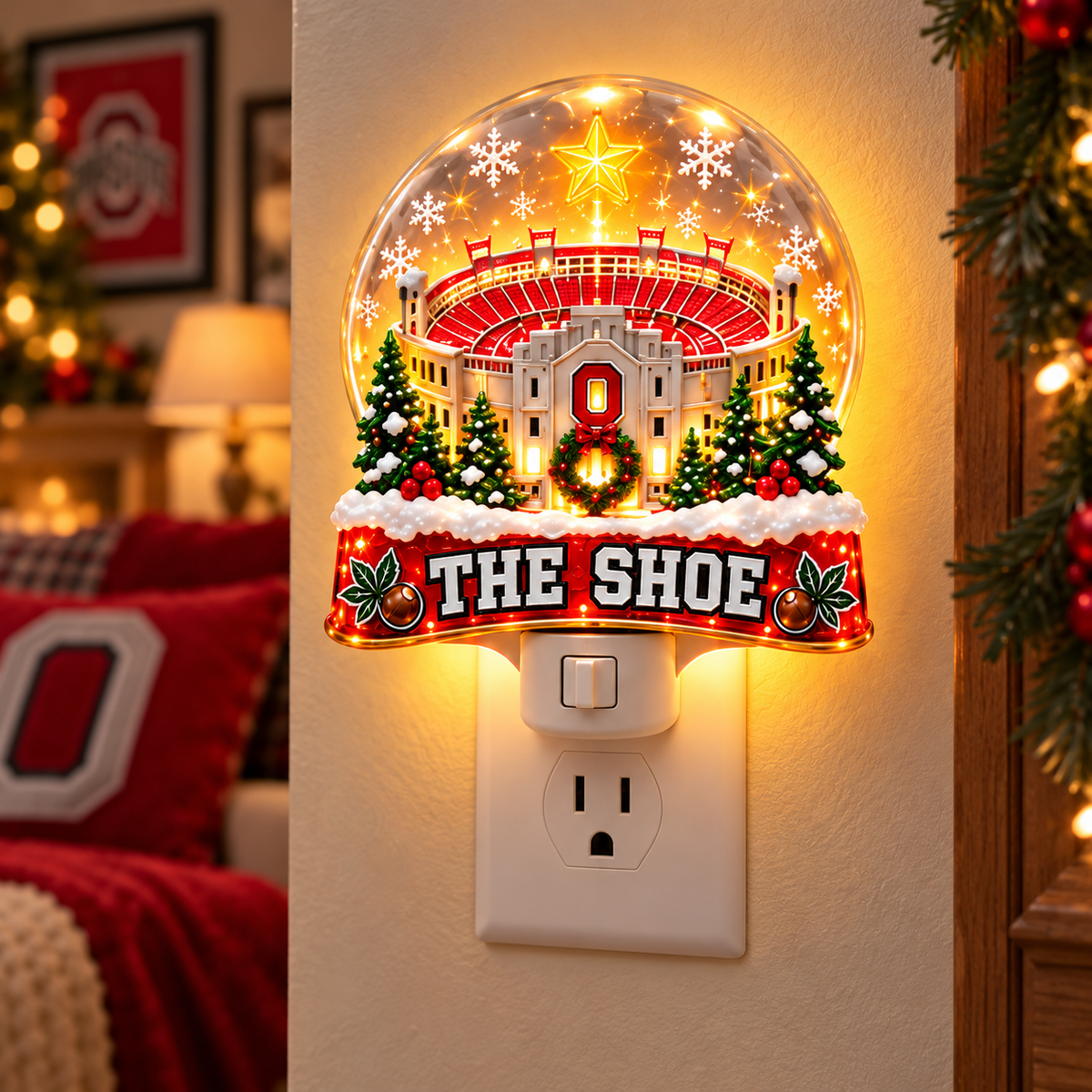 OSB Christmas Plug-In Night Light Set TMH