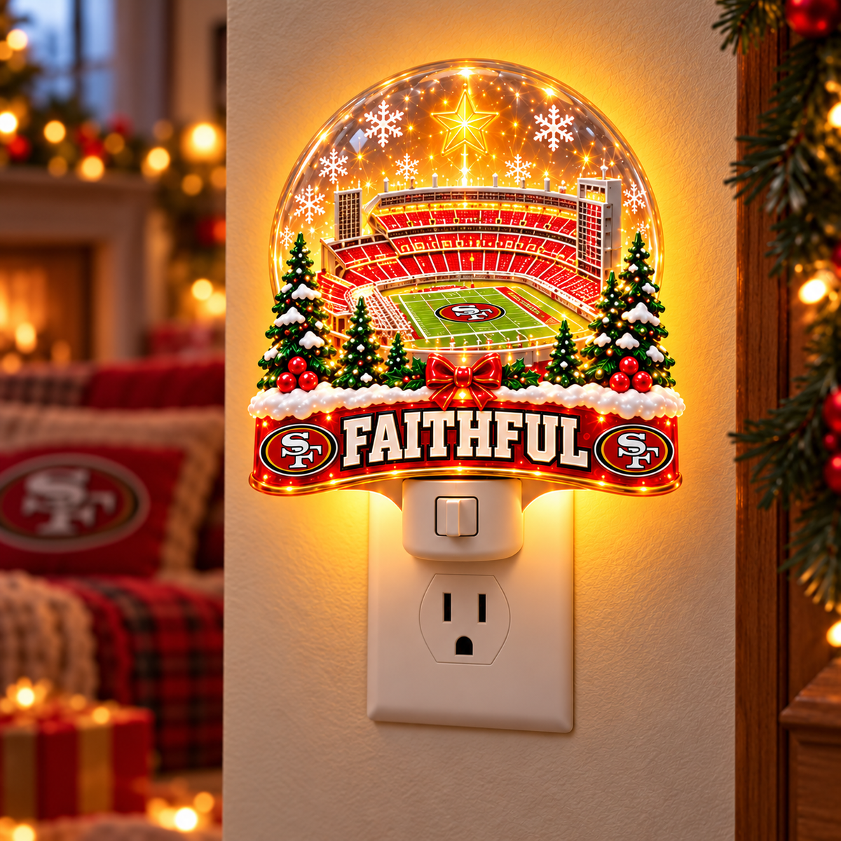SF49 Christmas Plug-In Night Light Set TMH
