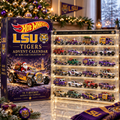 LSU Tigers Premium Mini Car Advent Calendar
