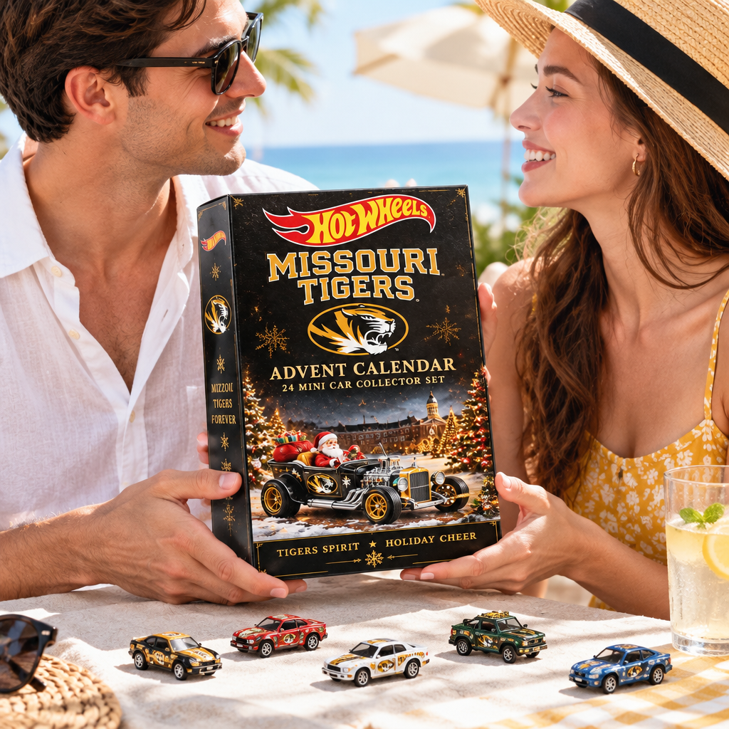 Missouri Tigers Premium Mini Car Advent Calendar