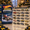 Michigan Wolverines Premium Mini Car Advent Calendar