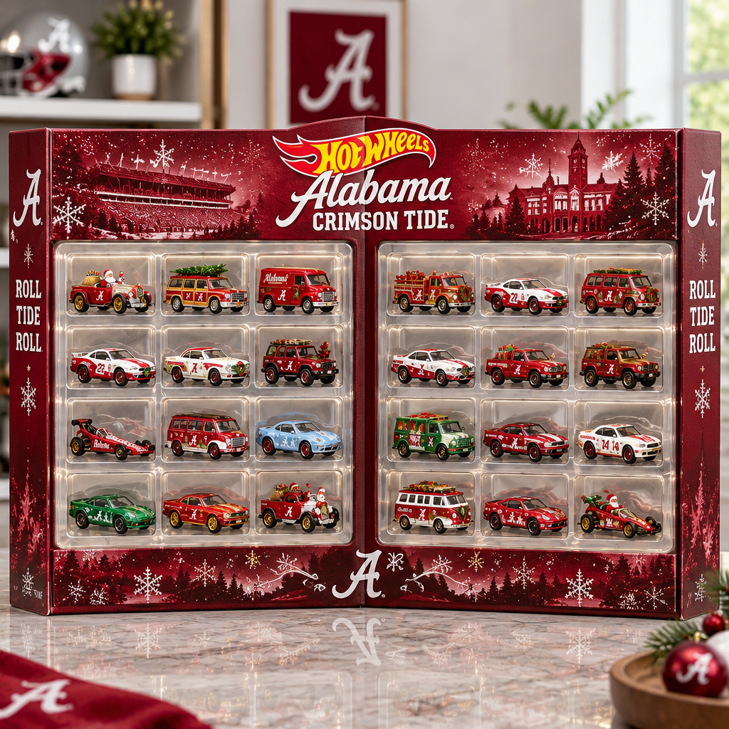 Alabama Crimson Tide Premium Mini Car Advent Calendar