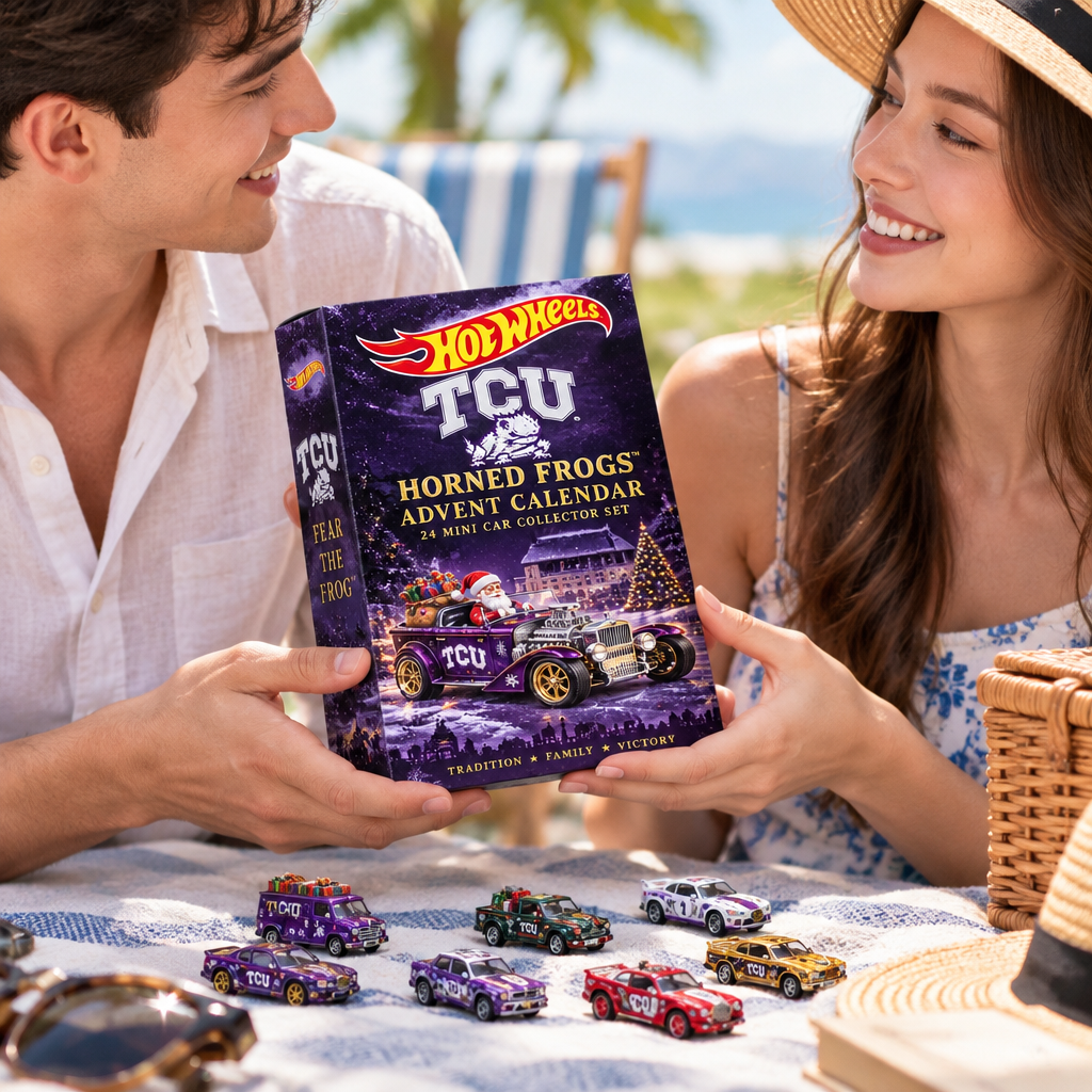 TCU Horned Frogs Premium Mini Car Advent Calendar