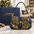 Michigan Wolverines Soho Bag With Charm