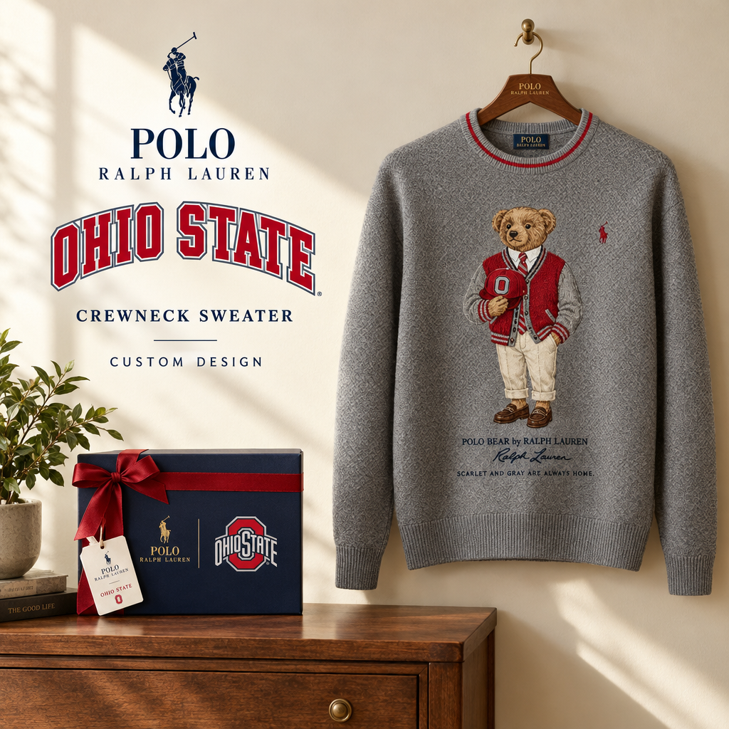 Ohio State Buckeyes Premium Crewneck Sweater