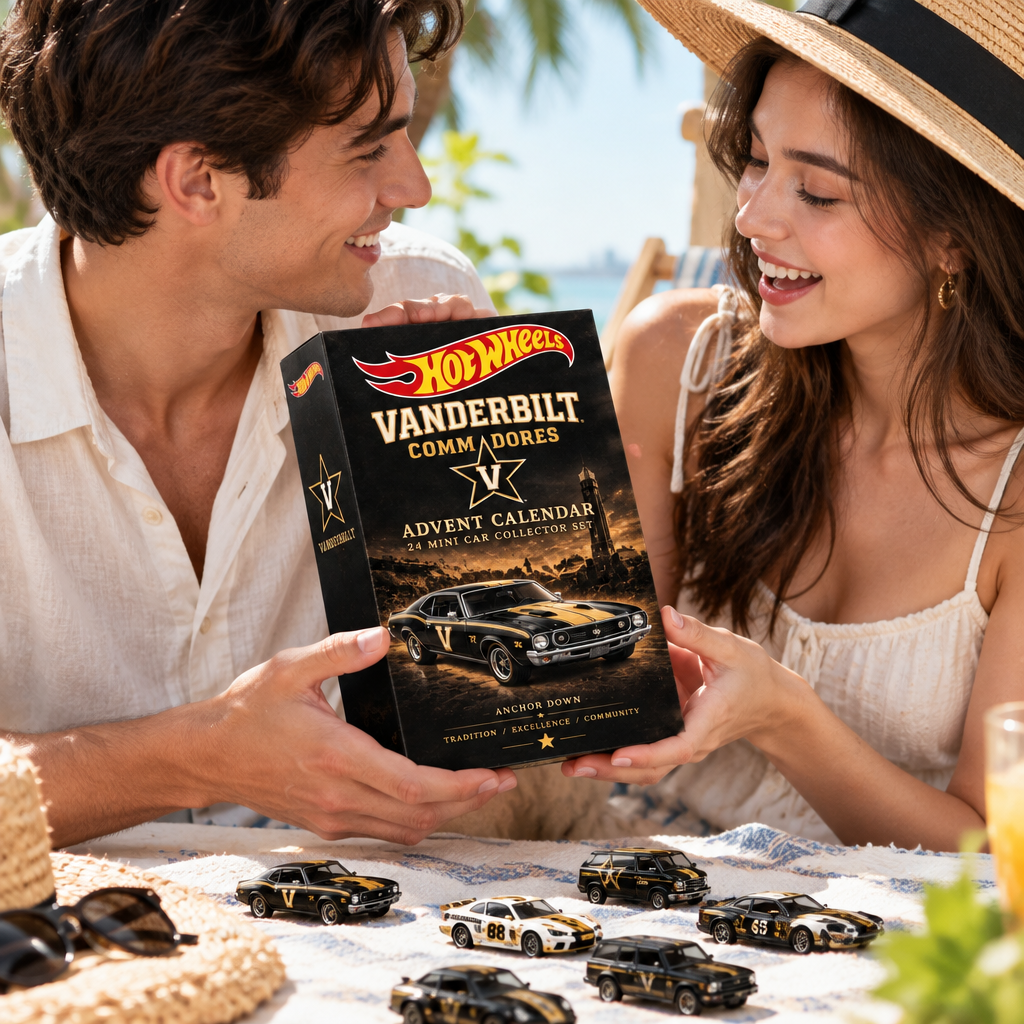 Vanderbilt Commodores Premium Mini Car Advent Calendar