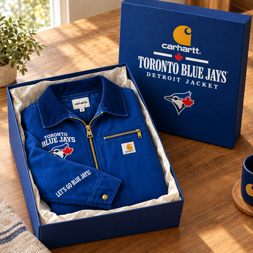 Blue Jays Workjacket Embroidered Detroit Jacket