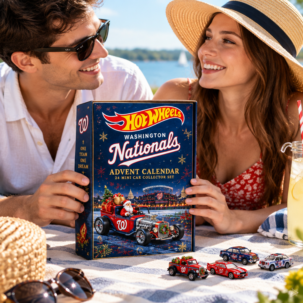 Washington Nationals Premium Mini Car Advent Calendar