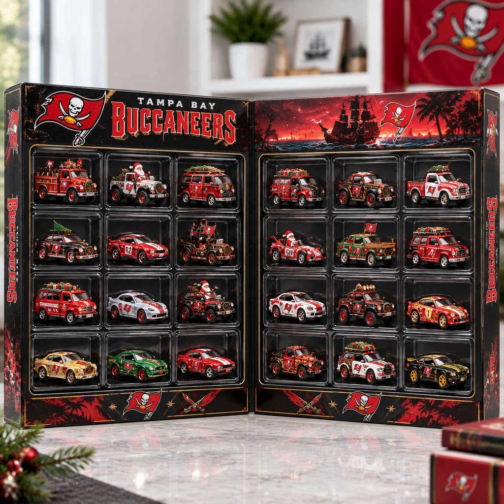Tampa Bay Buccaneers Premium Mini Car Advent Calendar