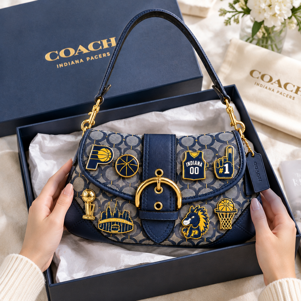 Indiana Pacers Soho Bag With Charm