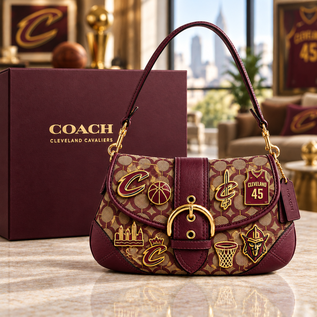 Cleveland Cavaliers Soho Bag With Charm