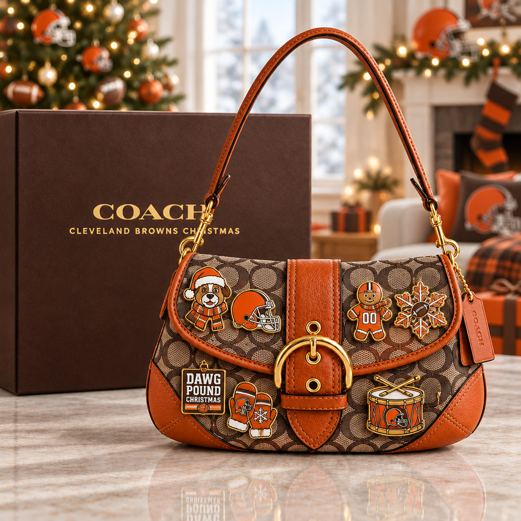 Cleveland Browns Soho Bag With Charm