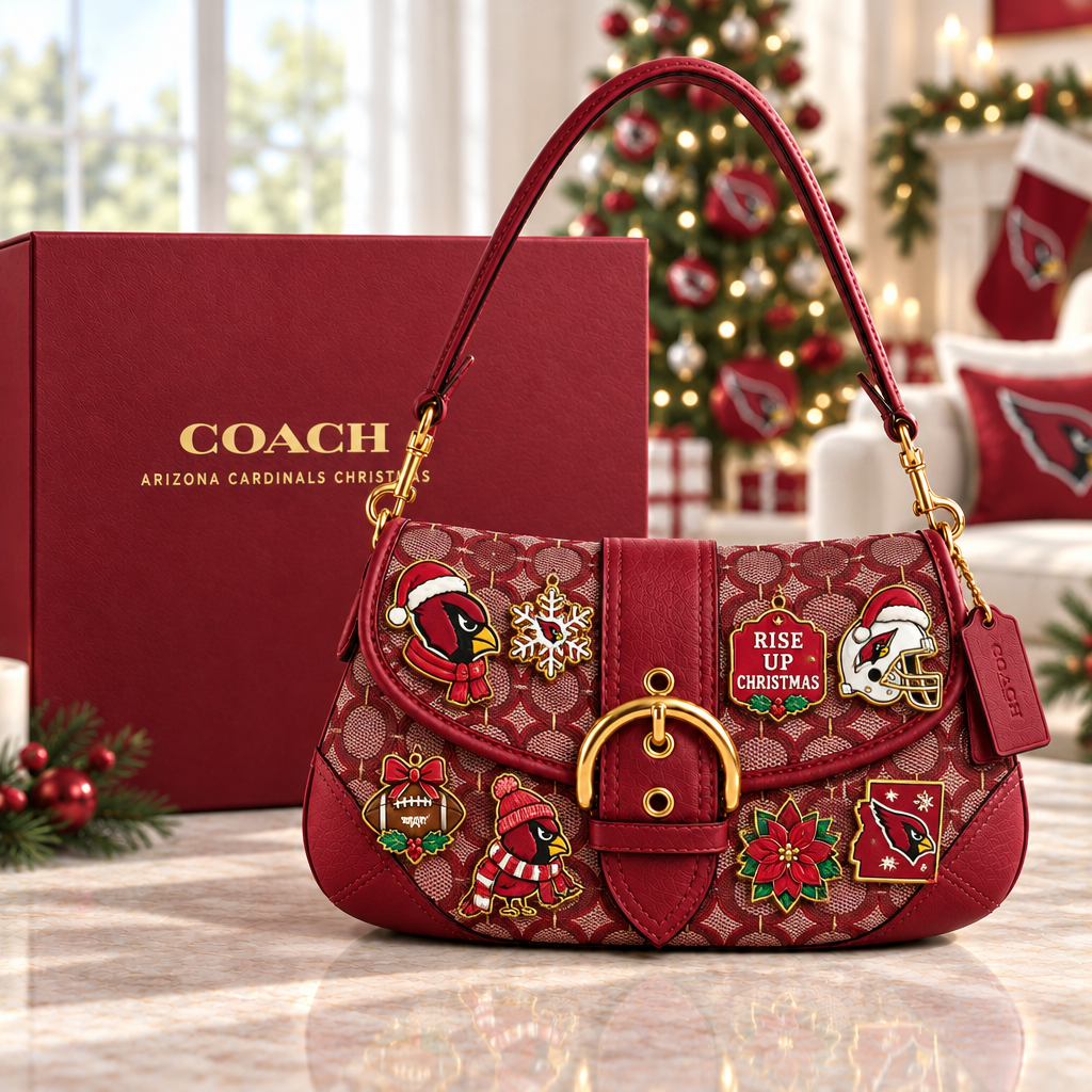 Arizona Cardinals Soho Bag With Charm